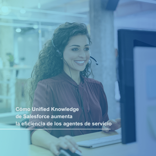 cómo ayuda un salesforce partner a un agente de servicio