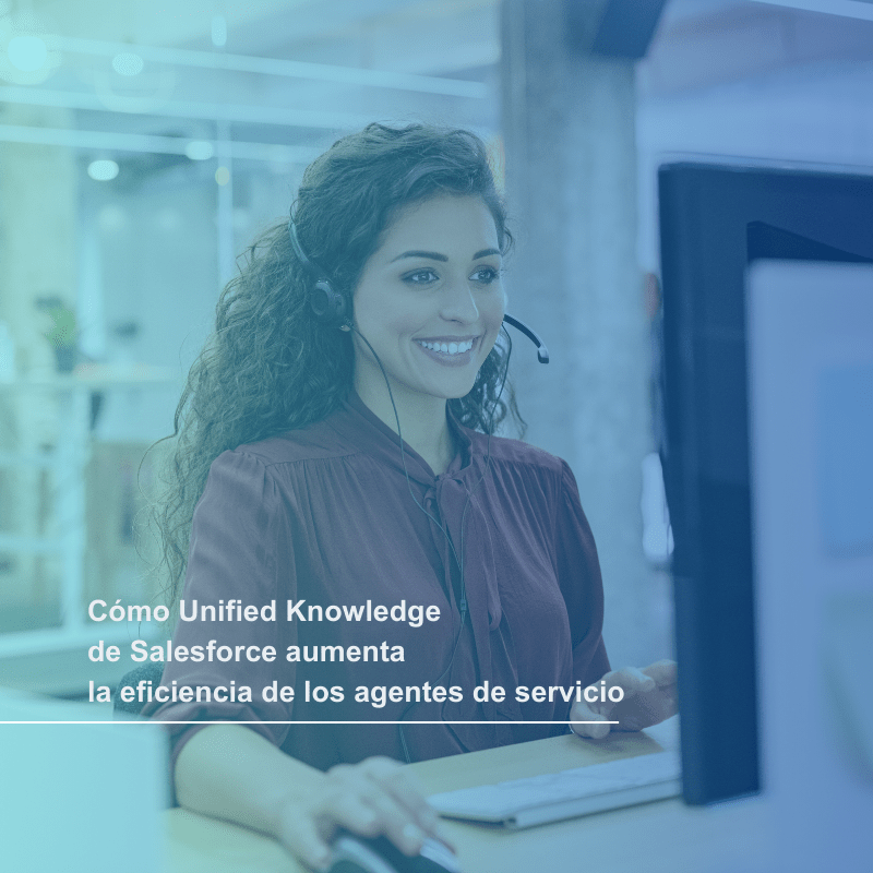 cómo ayuda un salesforce partner a un agente de servicio