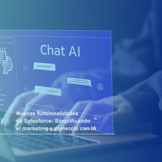 optimizar nuevas funciones de marketing y comercio con un salesforce partner
